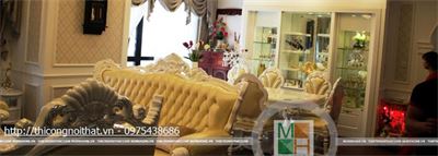 Thi công nội thất chung cư Vinhomes Chị Mai