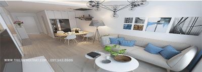 Thiết kế nội thất chung cư Green Star hiện đại trẻ trung