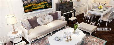 Thiết kế chung cư Royal City phong cách tân cổ điển
