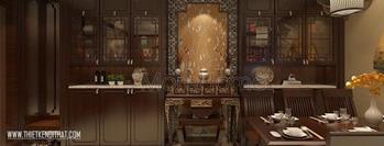 Thiết kế chung cư Hoàng Quốc Việt phong cách Á Đông
