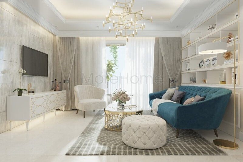 Thiết kế nội thất căn hộ Vinhomes Central Park đẳng cấp