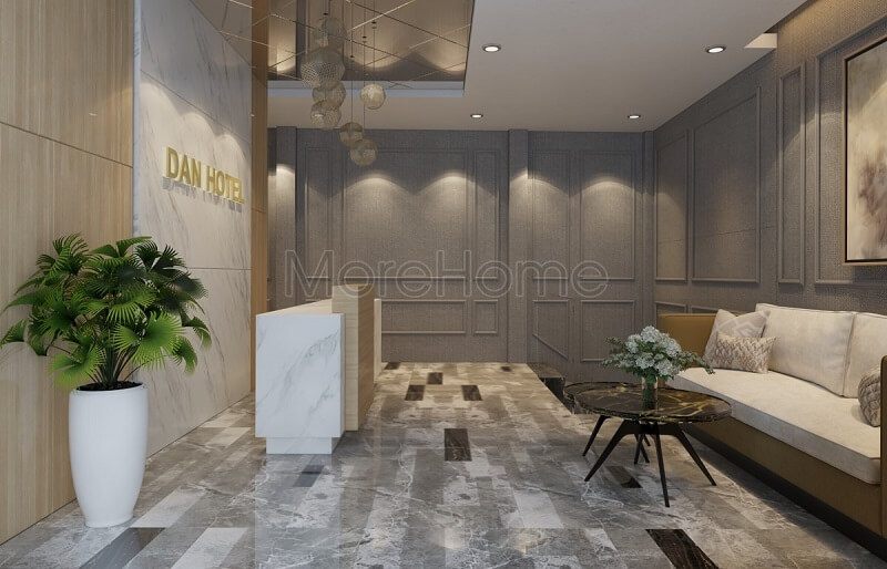 Trang trí sảnh khách sản 5 sao cao cấp