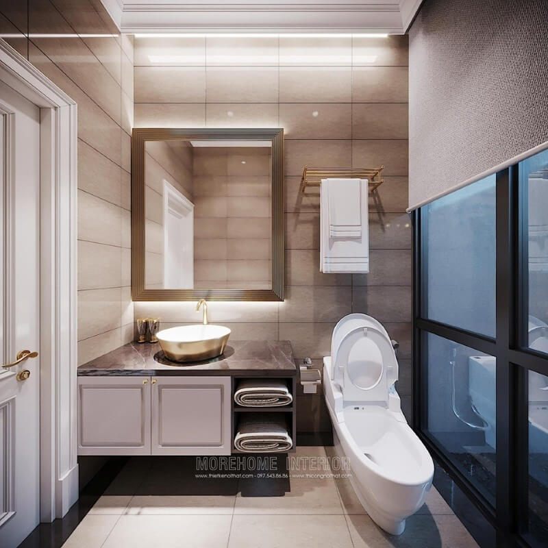Lựa chọn mẫu gạch ốp lát nhà tắm nhà vệ sinh phù hợp với kiểu trang trí nội thất phòng tắm của gia đình bạn