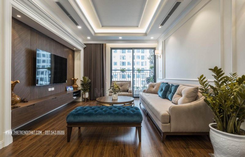 Morehome luôn có nhiều ý tưởng cho việc thực hiện không gian phòng khách tinh tế An Bình city