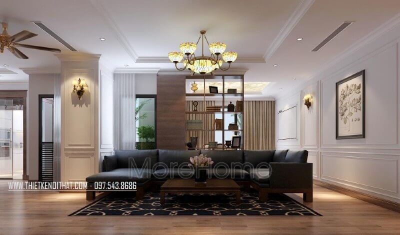 Mẫu sofa góc chữ U bọc da hiện đại được nhiều khách hàng ưa chuộng tại Moresofa. Bạn có thể liên hệ với chúng tôi để được sở hữu mẫu sofa góc đẹp này nhé. Hotline: 0975438686