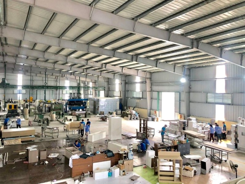 Xưởng sản xuất nội thất gỗ công nghiệp
