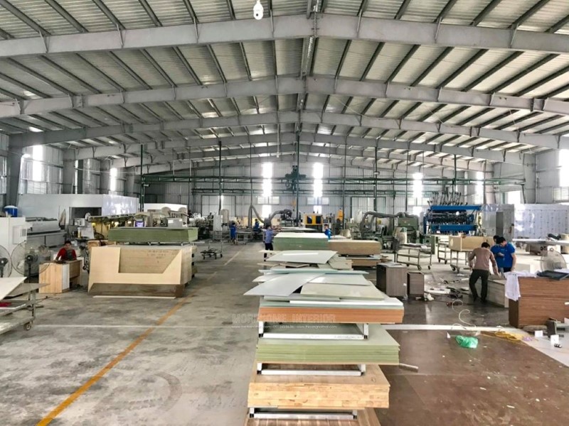 Xưởng sản xuất đồ nội thất gỗ công nghiệp Xưởng sản xuất đồ nội thất gỗ công nghiệp