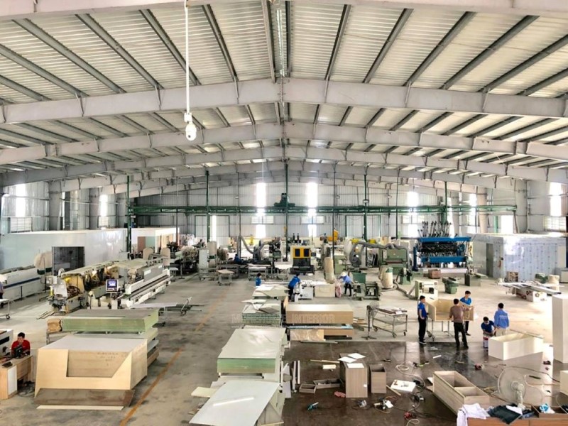 Xưởng gỗ công nghiệp