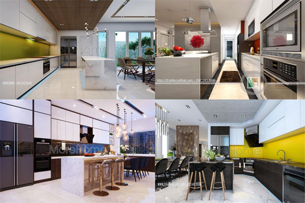 Mẫu tủ bếp gỗ công nghiệp hiện đại với tông màu trắng là điểm nhấn cho không gian ấm cúng Mẫu tủ bếp gỗ công nghiệp hiện đại với tông màu trắng là điểm nhấn cho không gian ấm cúng
